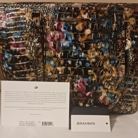 BRAHMIN MEDIUM ASHER (RETROGRADE)SHOULDER BAG - Picture 4 of 5